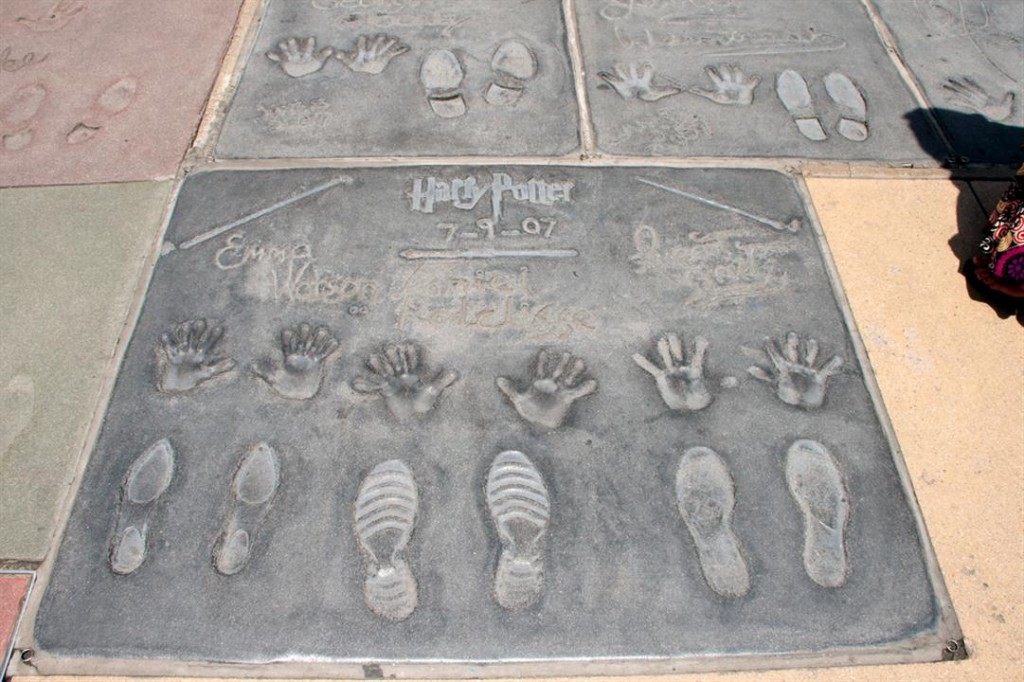 Graumman's Chinese theater walk of fame