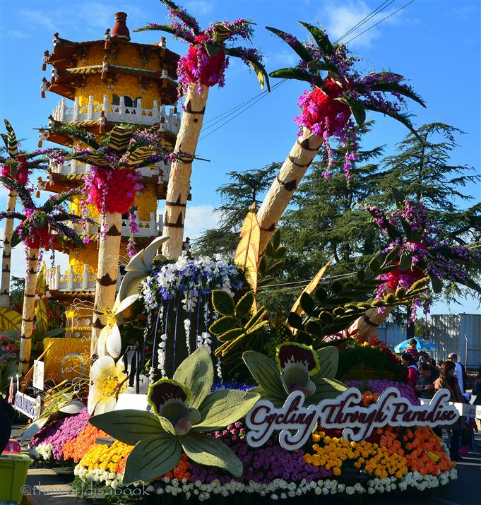 Where can you view Rose Parade floats?