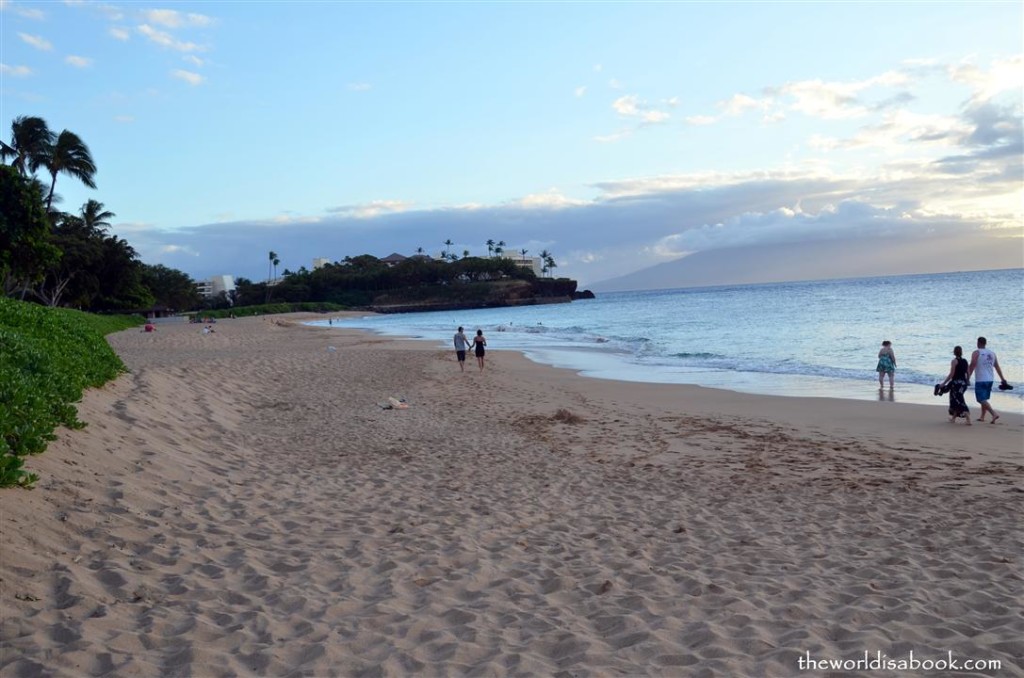 Kaanapali Beach outside Royal Lahaina Resort