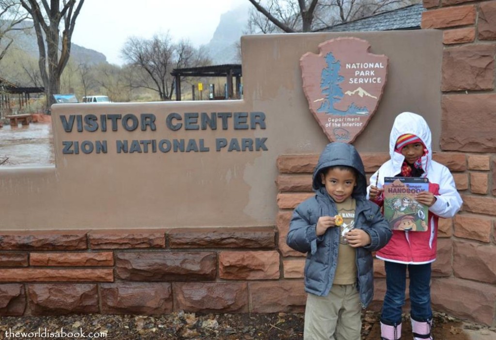 Zion National Park Junior Rangers