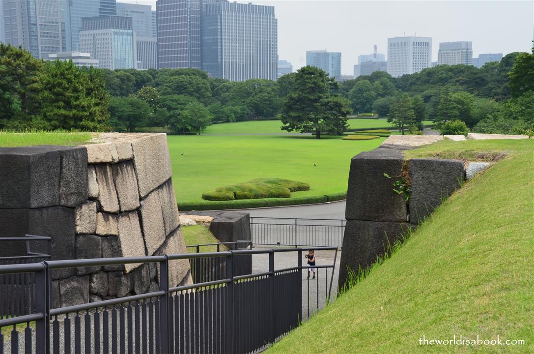 View from old Edo Castle tower foundation in East Gardens
