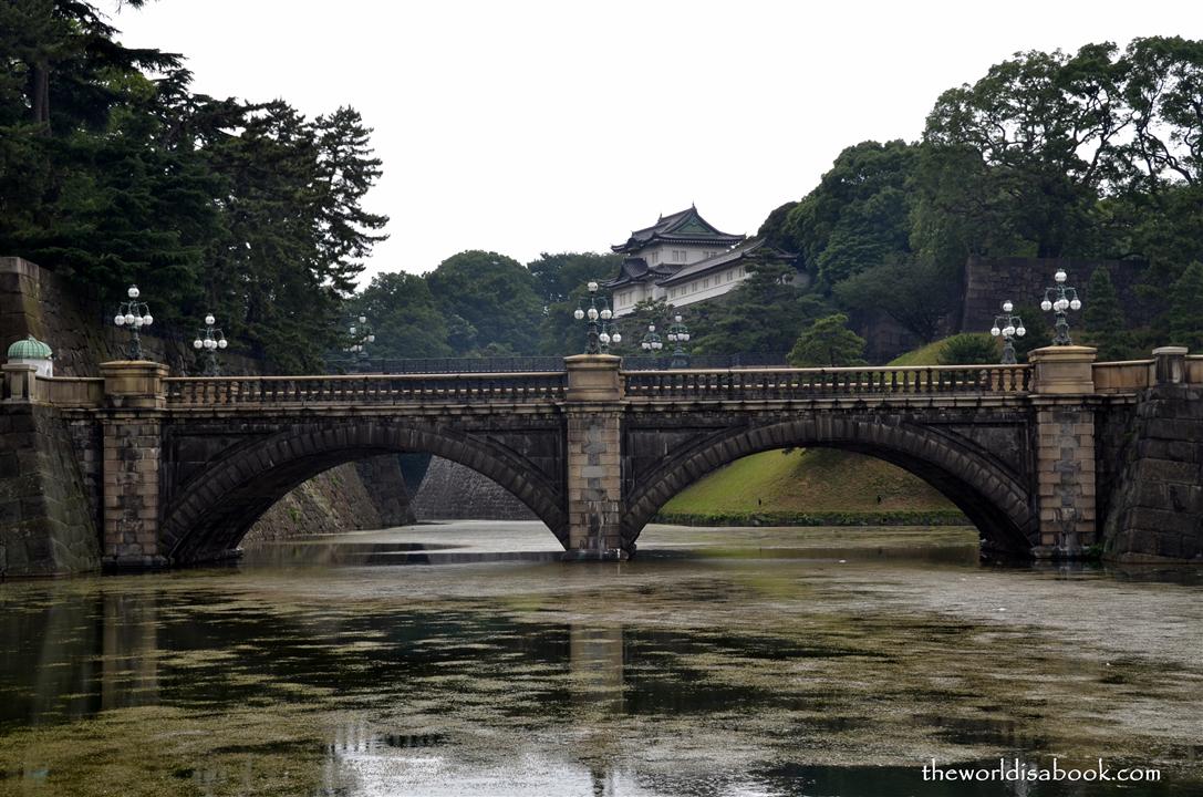 Tokyo Imperial Palace Fushimi Yagura Tower bridge