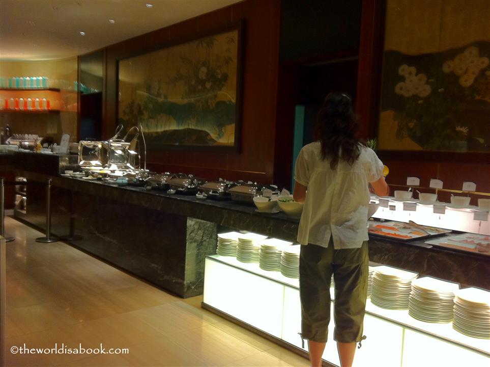 Tokyo Hilton buffet