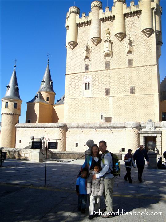 Alcazar of Segovia tourist