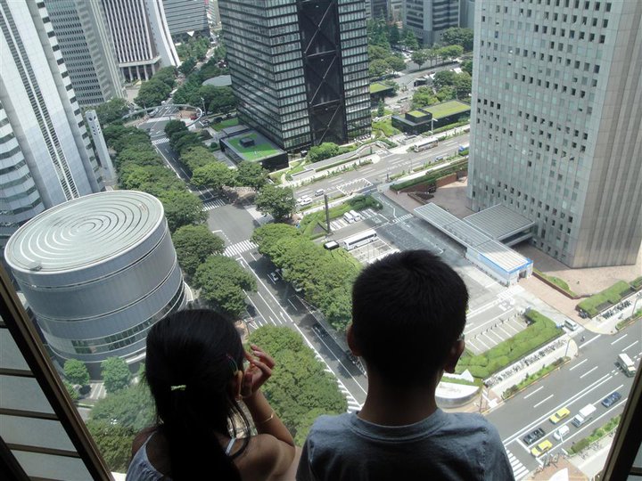 Tokyo Hilton view