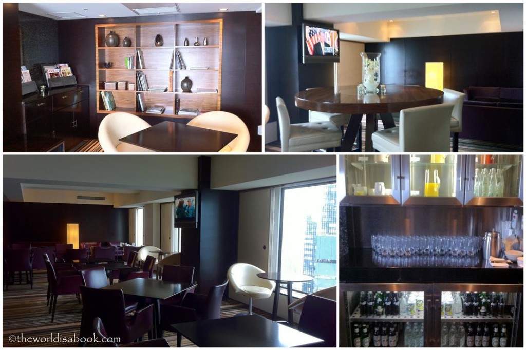 Tokyo Hilton Executive lounge