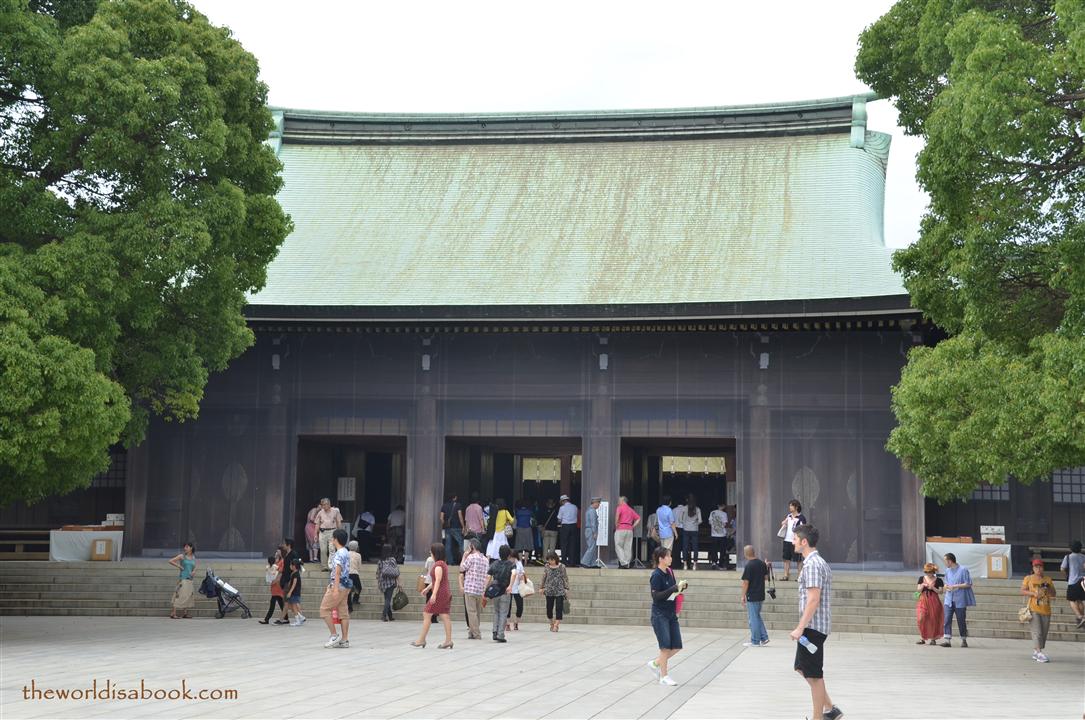 Meiji main shrine building