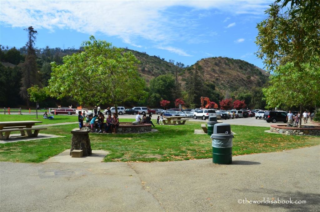 Griffith Park pony ride benches