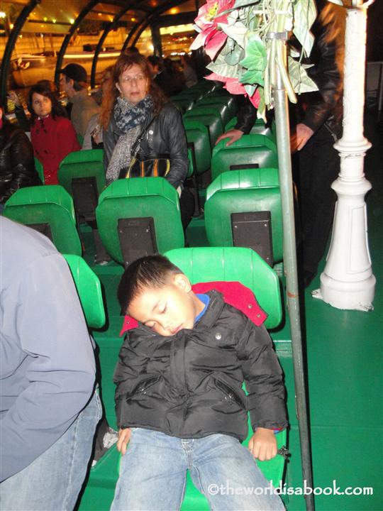 Seine River tour sleep