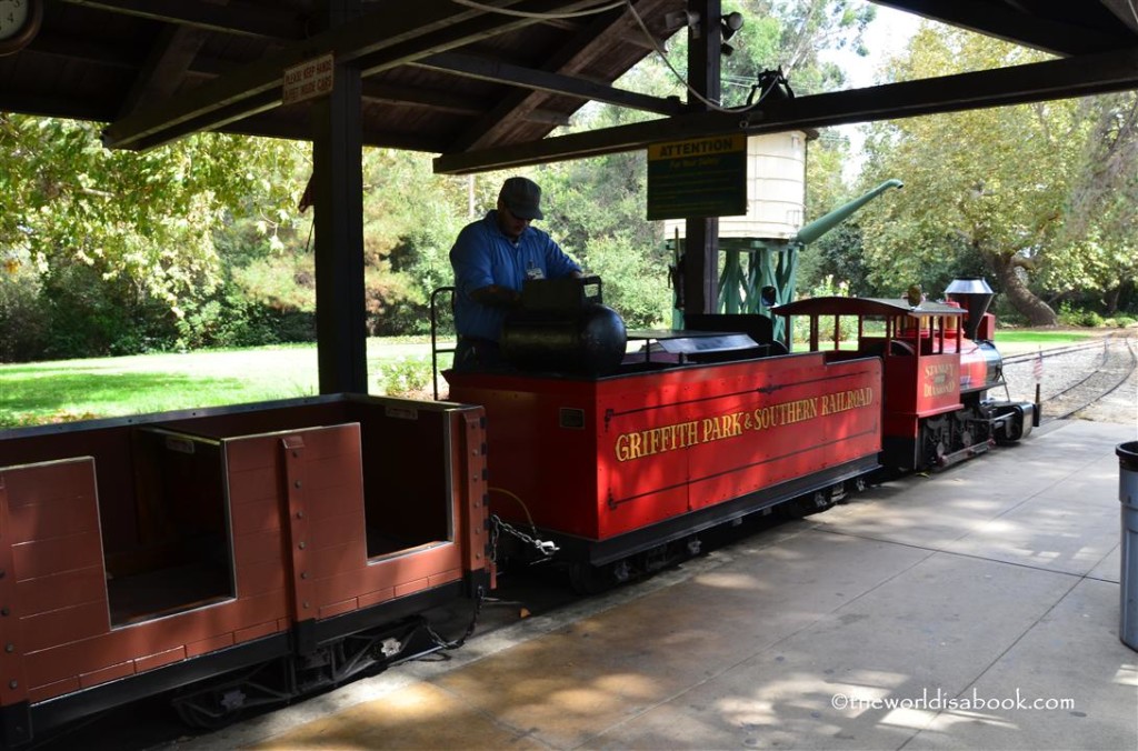 Griffith Park train ride