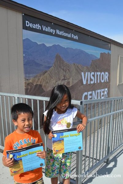 Death valley National Park Junior Rangers