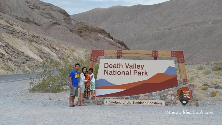 Death valley sign