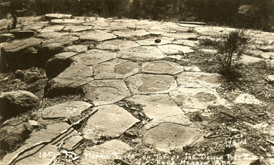 Devils Postpile top portion