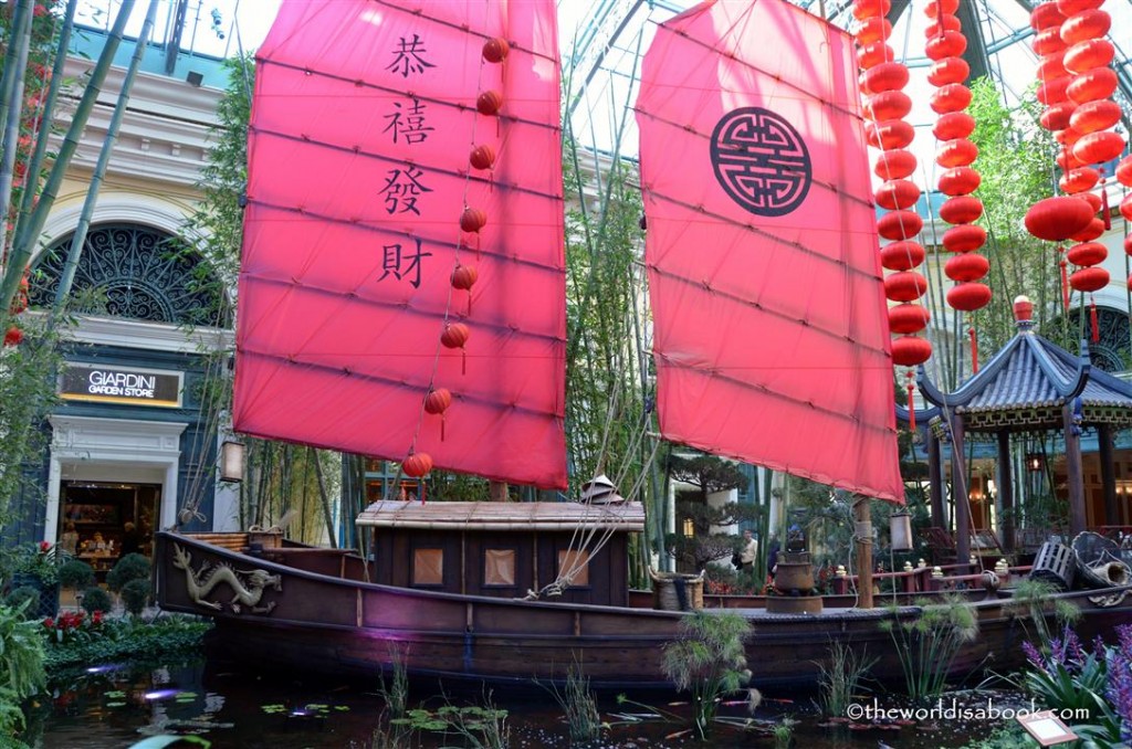 Bellagio garden chinese new year display