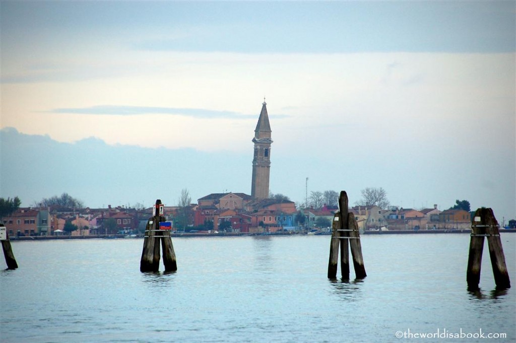 Burano campanile Church of San Martino