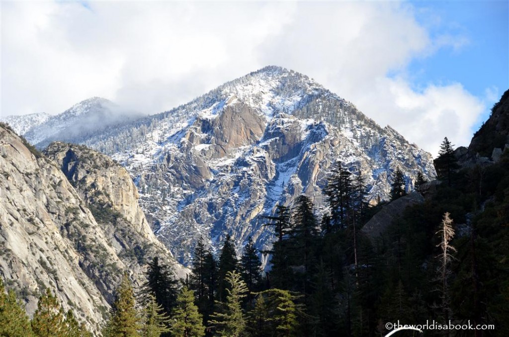 king's canyon mountain peak