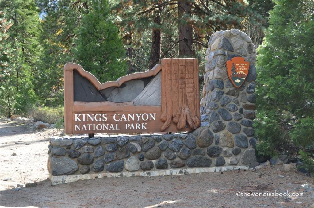 king's canyon sign