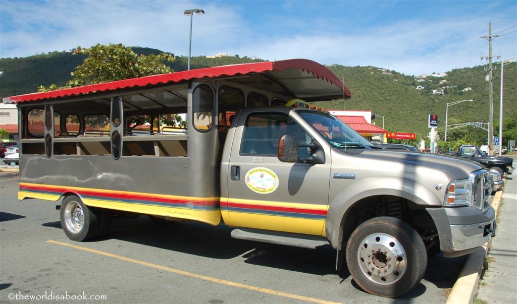 US Virgin Islands Jeep