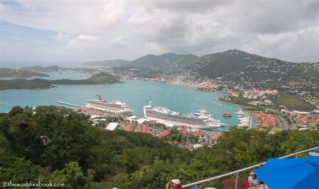 St Thomas US Virgin Islands Paradise point view