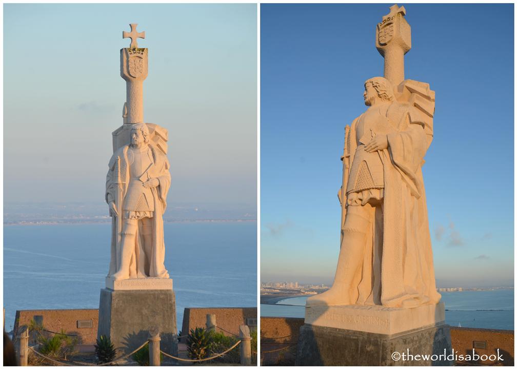 Cabrillo National Monument statue