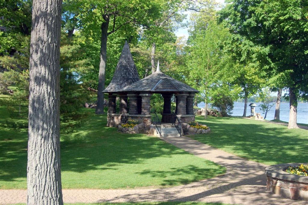 Boldt castle gazebo