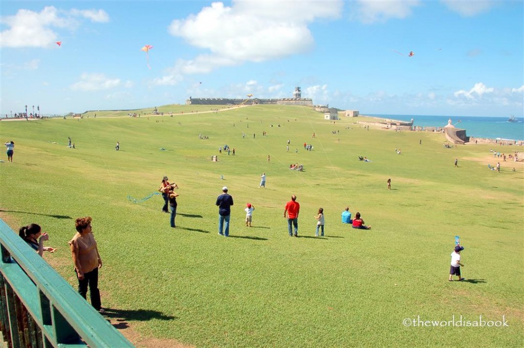 grounds at el Morro San Juan Puerto Rico 