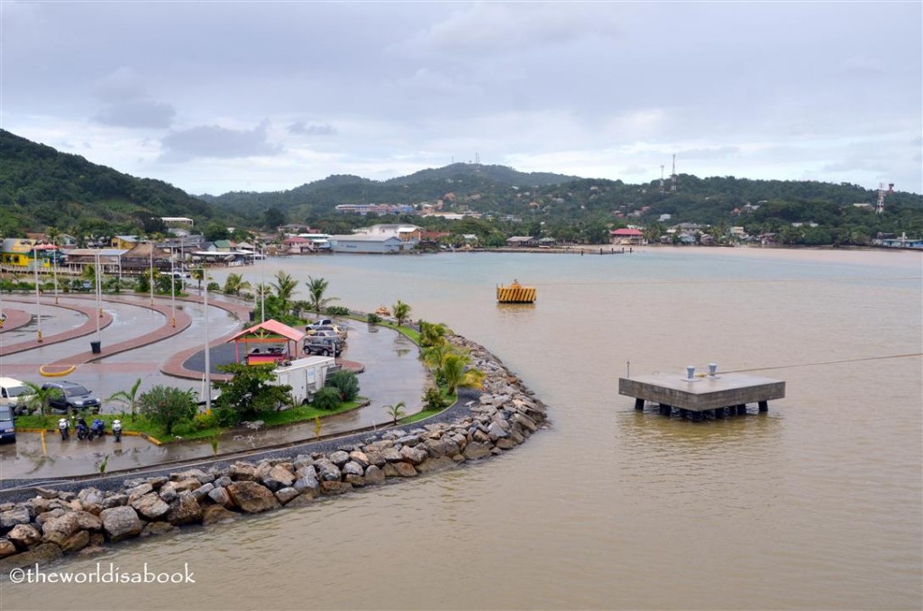 Roatan harbor Honduras