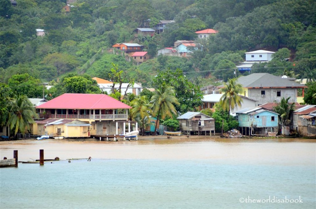 roatan honduras harbor image