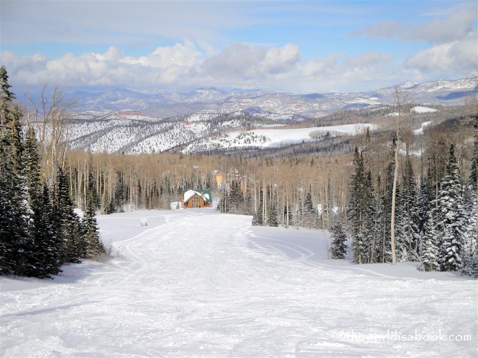 brian Head Ski resort view