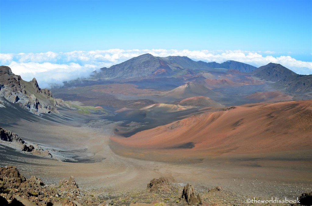 Haleakala summit crater image