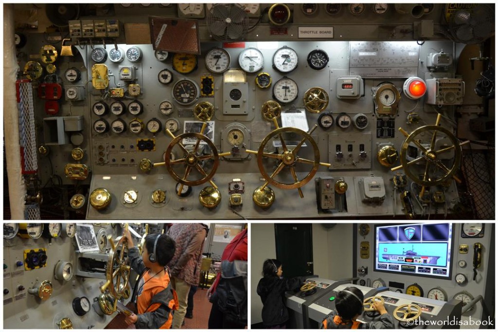 USS Midway Museum engine room