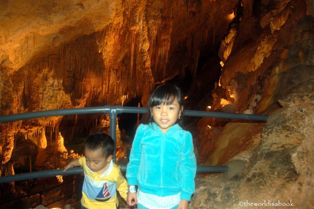 Bermuda Crystal cave with kids