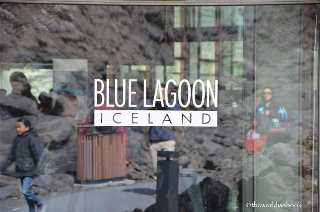 Iceland Blue lagoon sign