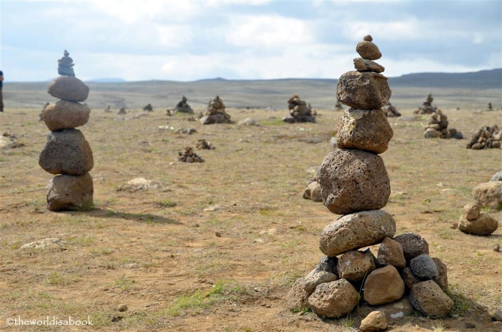 Iceland Golden Circle rock garden