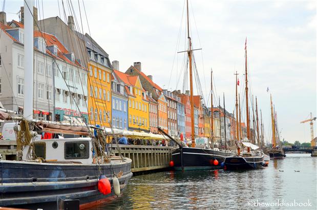 Cruising on a Copenhagen canal boat tour - The World Is A Book