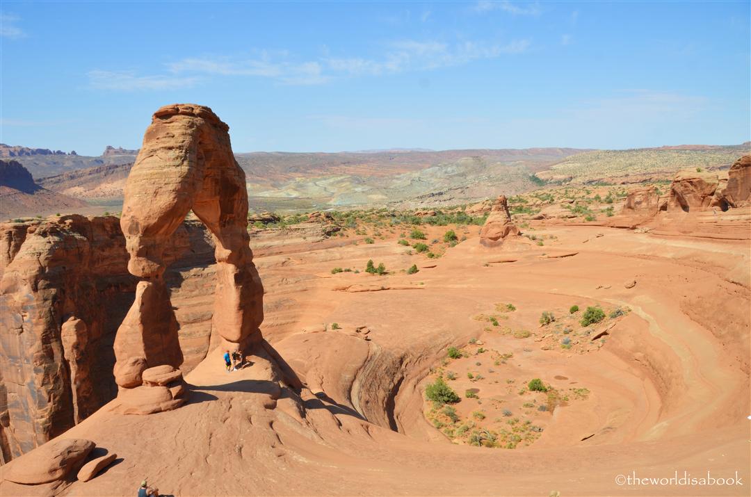 Delicate arch ampitheater