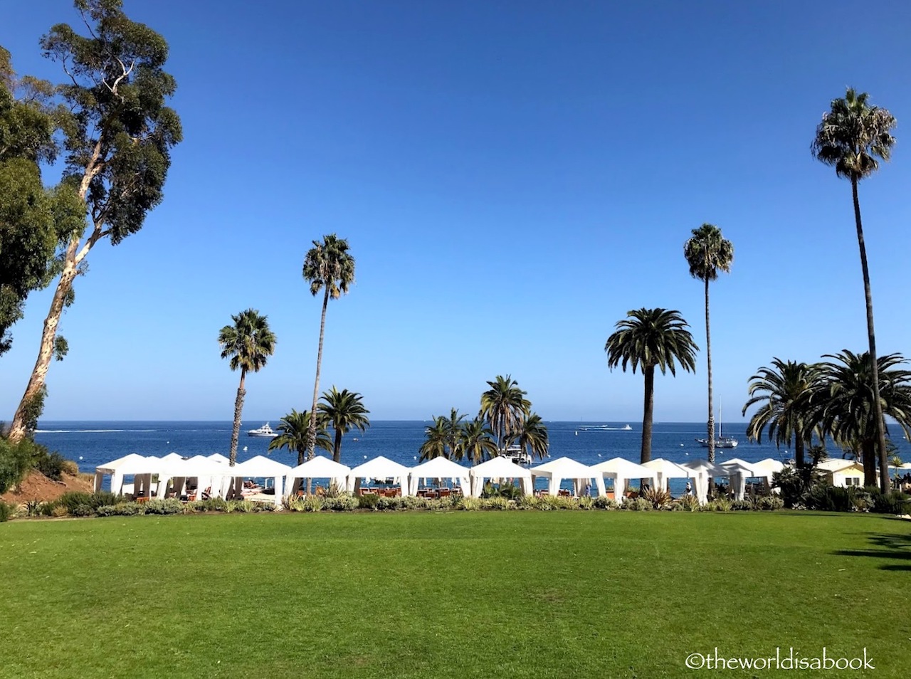 Catalina Island Descanso Beach cabana