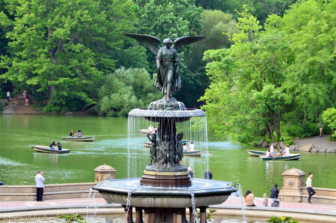 central park angel of the water