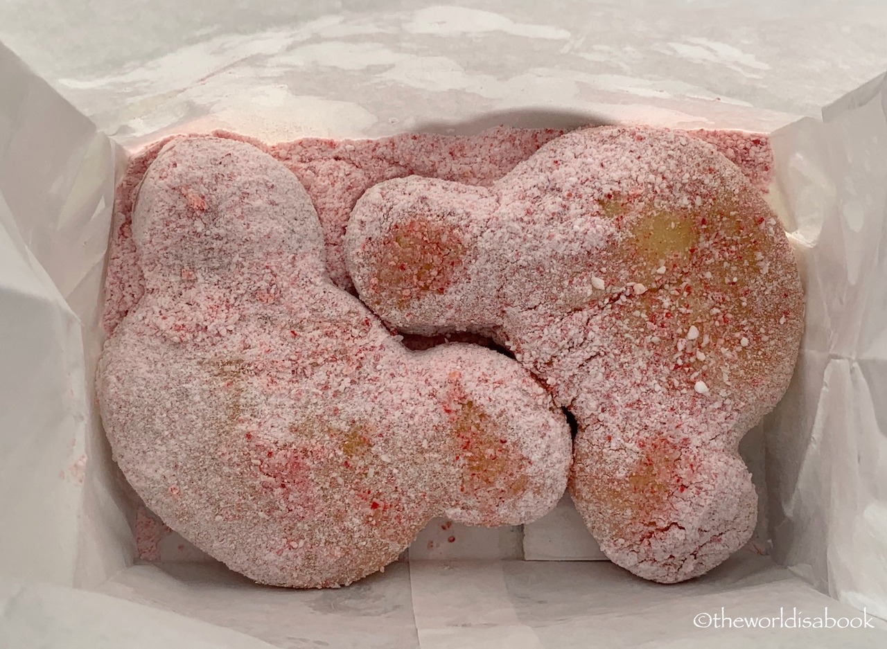 Disneyland Candy Cane beignets