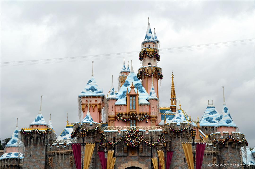 Disneyland Sleeping Beauty Castle Holiday