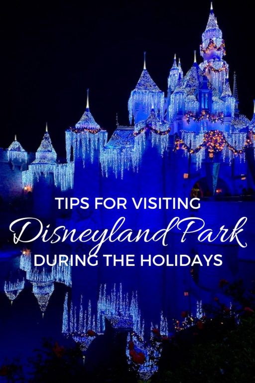 TIPS FOR VISITING DISNEYLAND HOLIDAYS