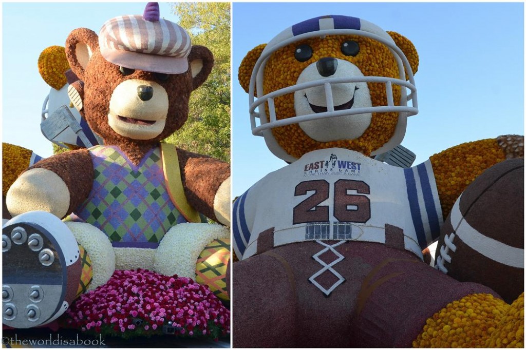 Rose Parade Float 2013 Bears