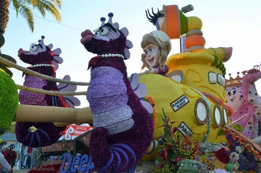 Rose Parade Float 2013 Deep Sea adventure Burbank