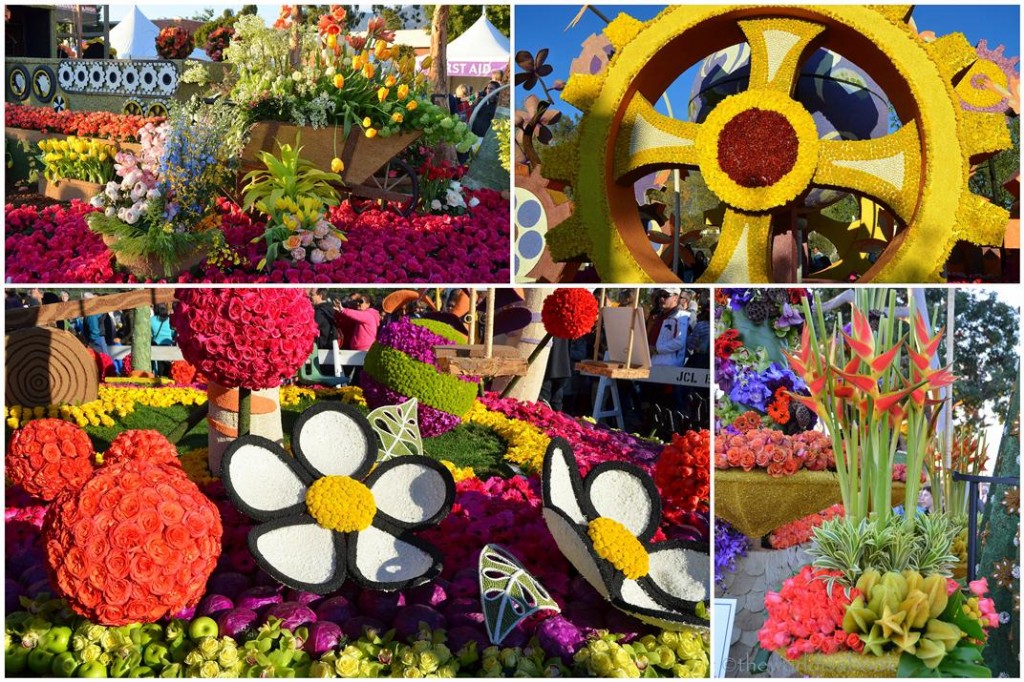 Rose Parade Float 2013 flowers