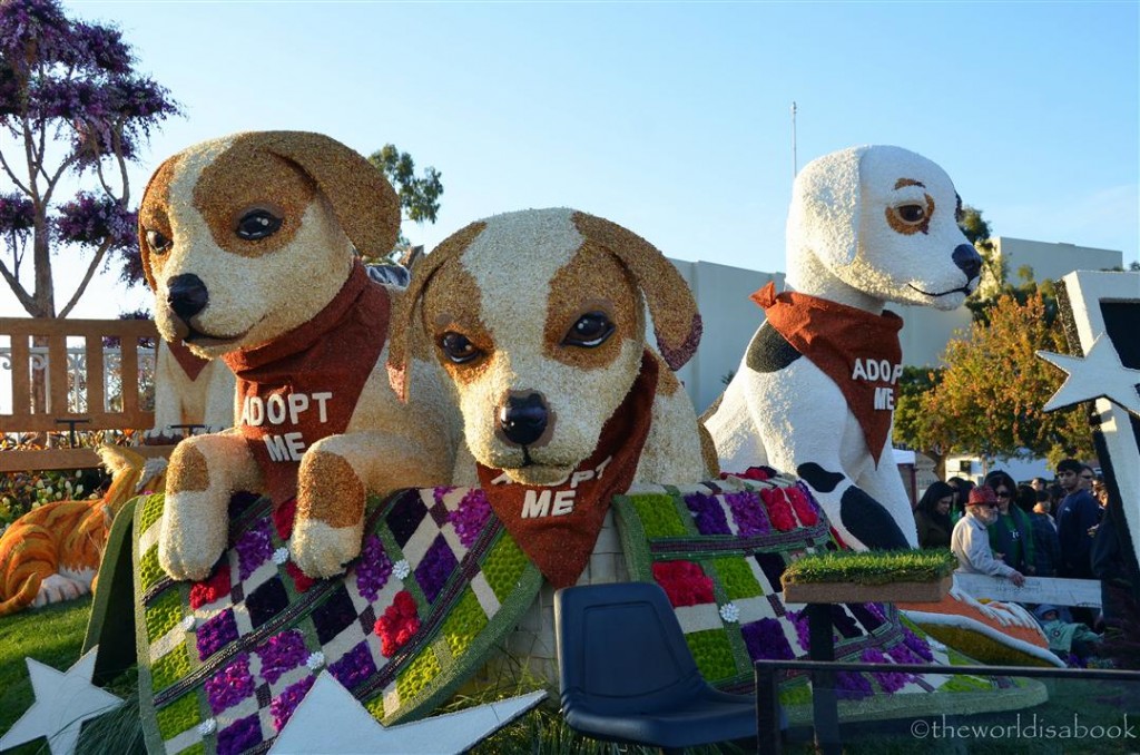 Rose Parade Float 2013 pet adoption