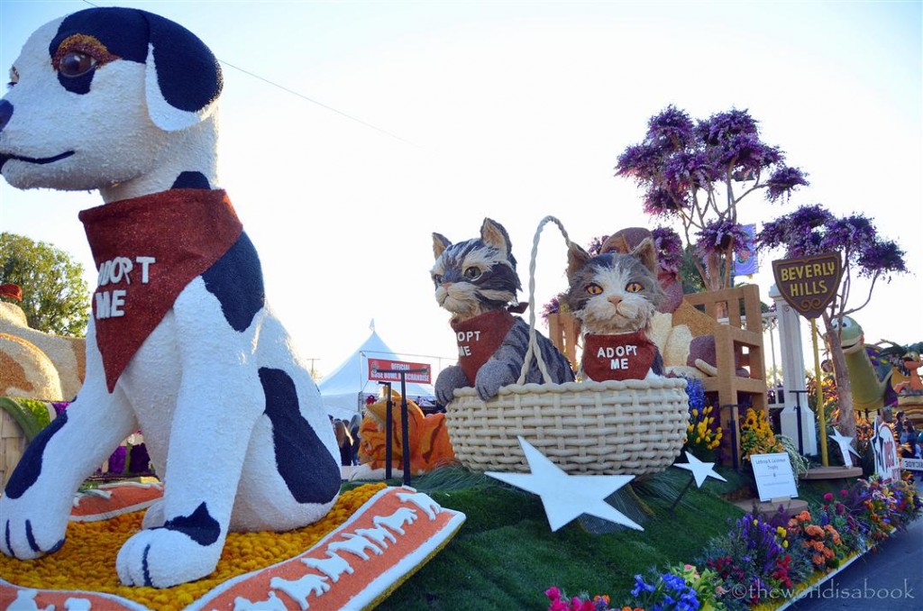 Rose Parade Float 2013 pet adoption