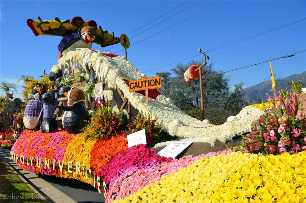 Rose parade float 2013 Cal Poly