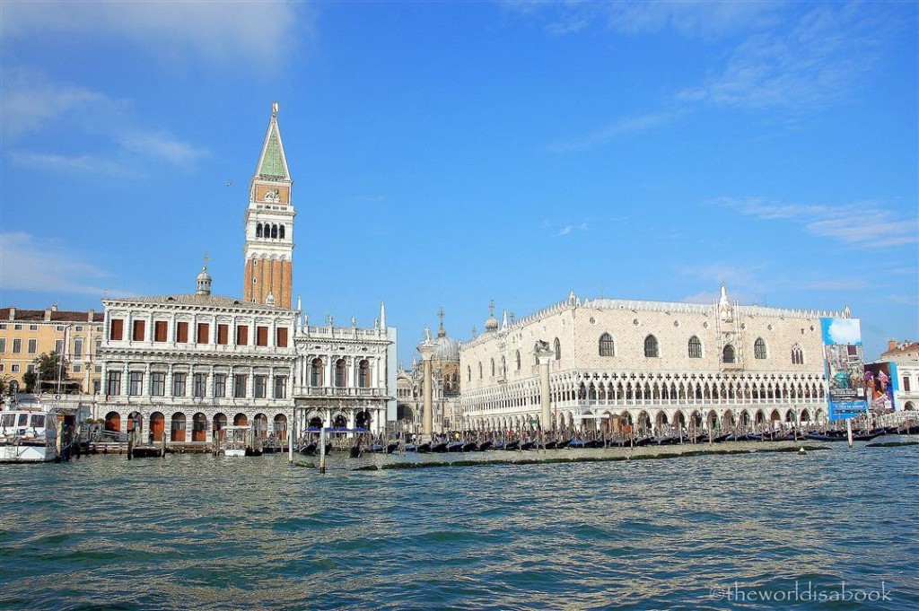 venice campanile and doge's palace