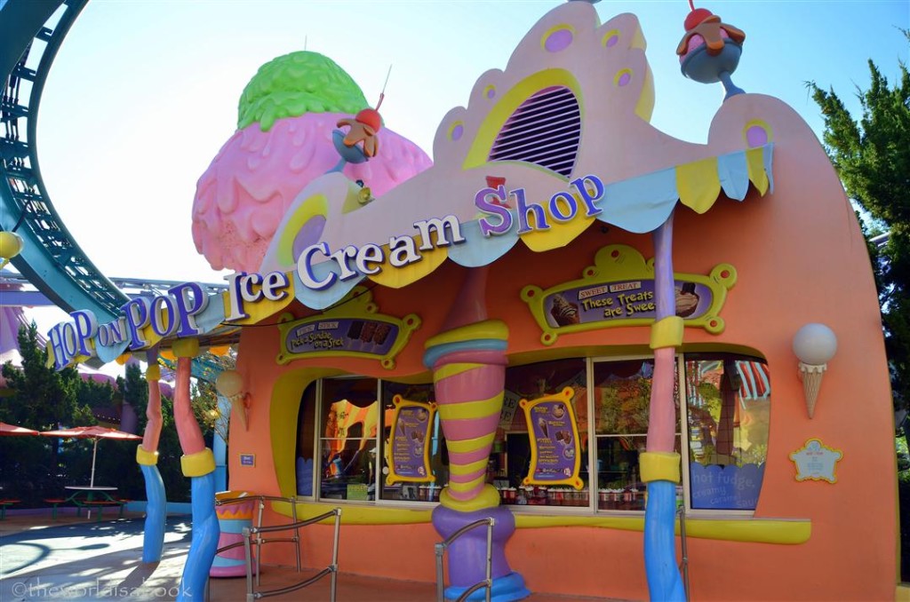 Seuss Landing Ice Cream Shop