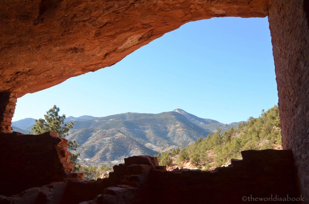 manitou cliff dwellings view